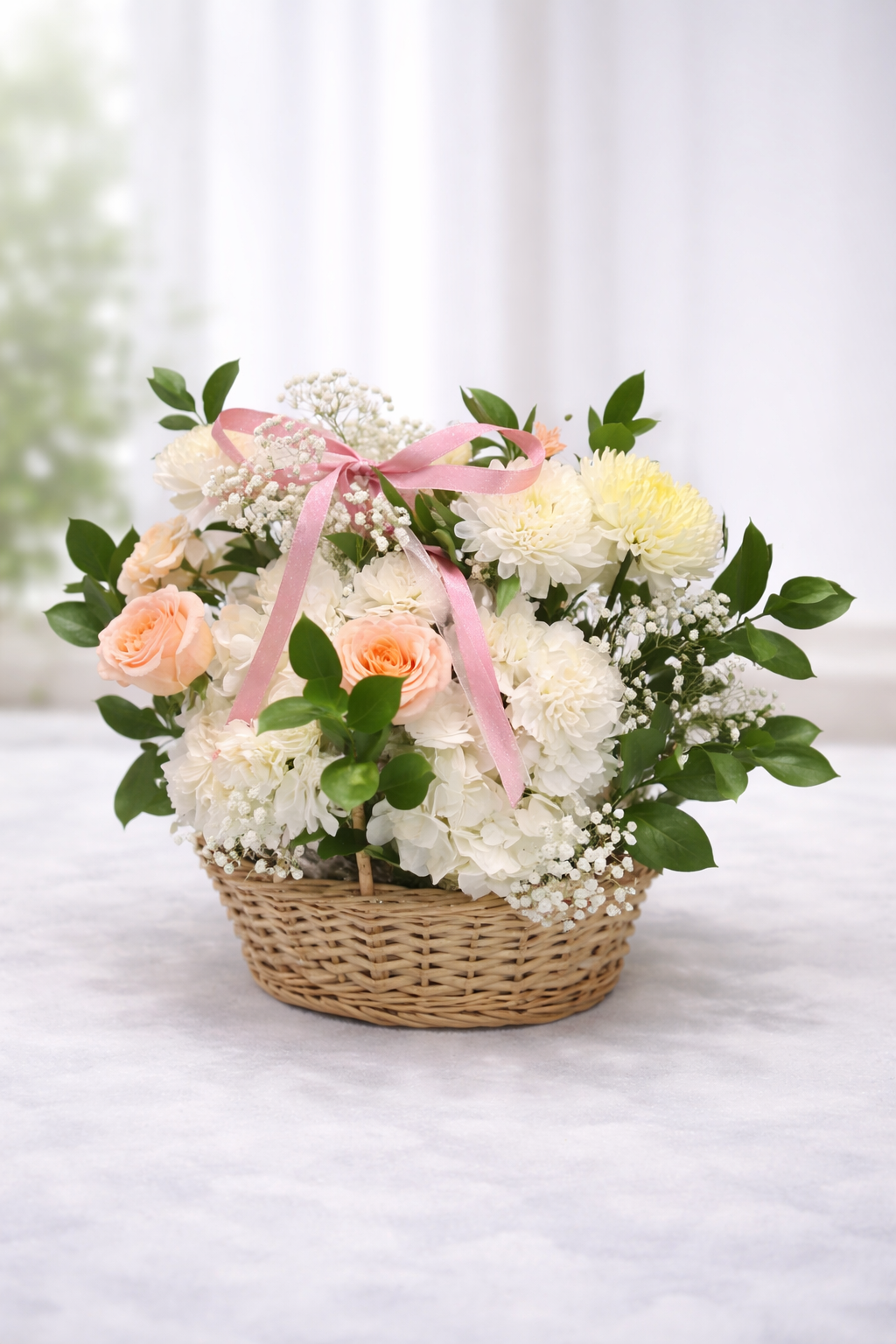 Soft Bloom Basket