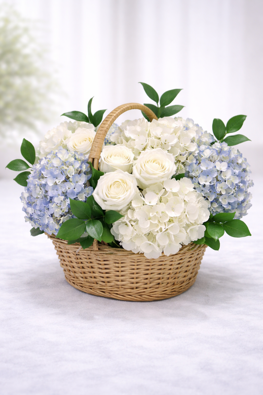 Blue Serenity Basket